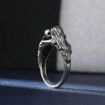 Bortwide "Kiss of Death" Skull Sterling Silver Ring