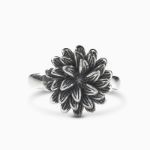 Bortwide "Gothic Flower" Sterling Silver Ring