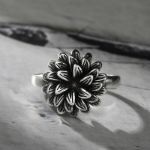 Bortwide "Gothic Flower" Sterling Silver Ring