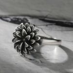 Bortwide "Gothic Flower" Sterling Silver Ring