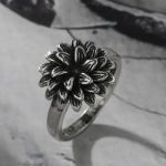 Bortwide "Gothic Flower" Sterling Silver Ring