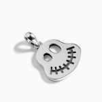 Bortwide "Cute Skull" Sterling Silver Charm