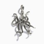 Bortwide Octopus Design Sterling Silver Charm