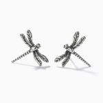 Bortwide "Mysterious Dragonfly" Sterling Silver Earrings