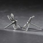 Bortwide "Mysterious Dragonfly" Sterling Silver Earrings