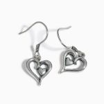 Bortwide "Joy of My Heart" Sterling Silver Earrings