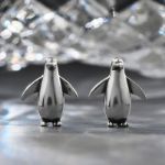 Bortwide "Small Penguin" Sterling Silver Earrings