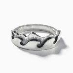 Bortwide "Mountain and Wave" Sterling Silver Ring