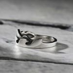 Bortwide "Mountain and Wave" Sterling Silver Ring