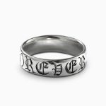 Bortwide "Forever" Sterling Silver Band