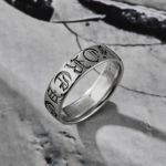 Bortwide "Forever" Sterling Silver Band