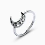 Bortwide "Celtic Moon" Sterling Silver Ring