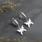 Bortwide "Mystic Butterfly" Sterling Silver Earrings