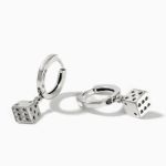 Bortwide "Roll Da Dice" Sterling Silver Earrings