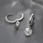 Bortwide "Roll Da Dice" Sterling Silver Earrings