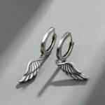 Bortwide "Lift Your Wings" Sterling Silver Earrings