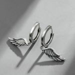 Bortwide "Lift Your Wings" Sterling Silver Earrings