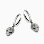 Bortwide "Cyber Alien" Sterling Silver Earrings