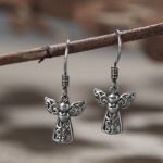 Bortwide "Angel of Love" Sterling Silver Earrings