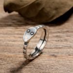 Bortwide "Pure Desire" Snake Sterling Silver Ring