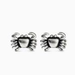 Bortwide "Feisty Crab" Sterling Silver Earrings