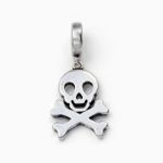 Bortwide "Pirate" Skull Sterling Silver Charm