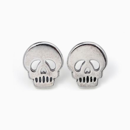 Bortwide "Mystical Skull" Sterling Silver Earrings