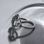 Bortwide "Cherry Blossom" Floral Sterling Silver Ring