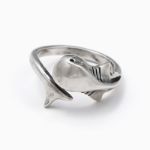 Bortwide "Gentle Behemoth of the Deep" Shark Sterling Silver Ring