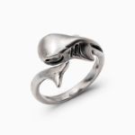 Bortwide "Gentle Behemoth of the Deep" Shark Sterling Silver Ring