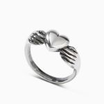 Bortwide "Claddagh" Heart Sterling Silver Ring