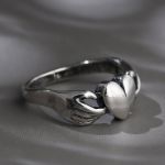 Bortwide "Claddagh" Heart Sterling Silver Ring