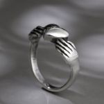 Bortwide "Claddagh" Heart Sterling Silver Ring