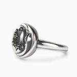 Bortwide "Moon and Stars" Sterling Silver Ring