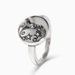 Bortwide "Moon and Stars" Sterling Silver Ring