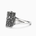 Bortwide "As Wise As An Owl" Sterling Silver Ring