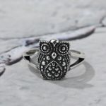 Bortwide "As Wise As An Owl" Sterling Silver Ring