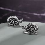 Bortwide "Little Snail" Sterling Silver Earrings