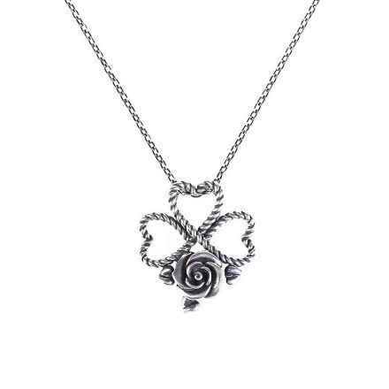 Bortwide Flowering of The Heart Necklace