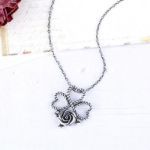 Bortwide Flowering of The Heart Necklace