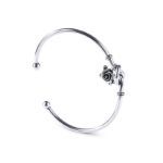 Bortwide Knot Love Bangle