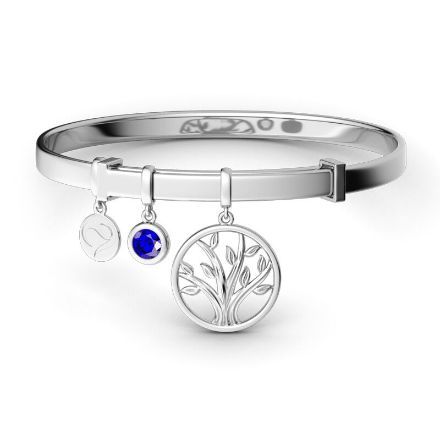 Bortwide Blessing Charm Bangle