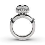 Bortwide "Romantic Soul" Knot Sterling Silver Interchangeable Ring Set