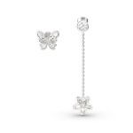 Bortwide Flower and Butterfly Sterling Silver Jewelry Set