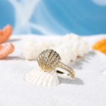 Bortwide Sea Shell Sterling Silver Jewelry Set