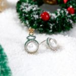 Bortwide "Christmas Tree" Cultured Pearl Sterling Silver Jewelry Set
