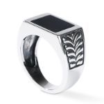 Bortwide Classic Sterling Silver Signet Ring