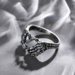 Bortwide "Loyalty and Love" Claddagh Sterling Silver Men's Ring