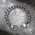 Bortwide Handcuff Design Stainless Steel Men's Bracelet