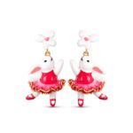 Bortwide "Enchanted Rabbit" Enamel Sterling Silver Jewelry Set